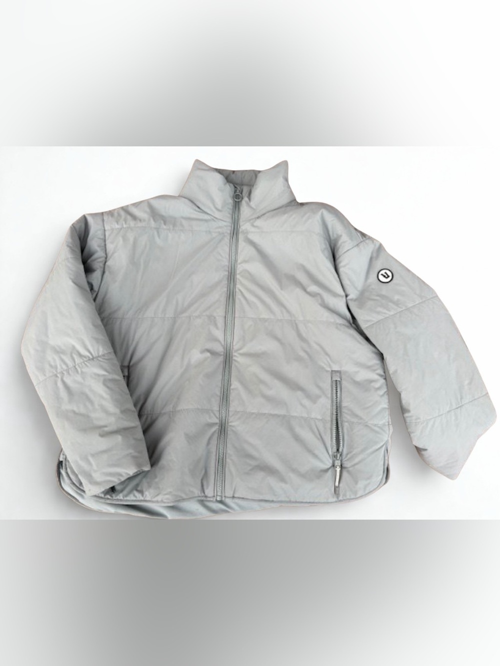 Vuori Canyon Insulated Jacket XL Gray Blue Lightweight Puffer Coat